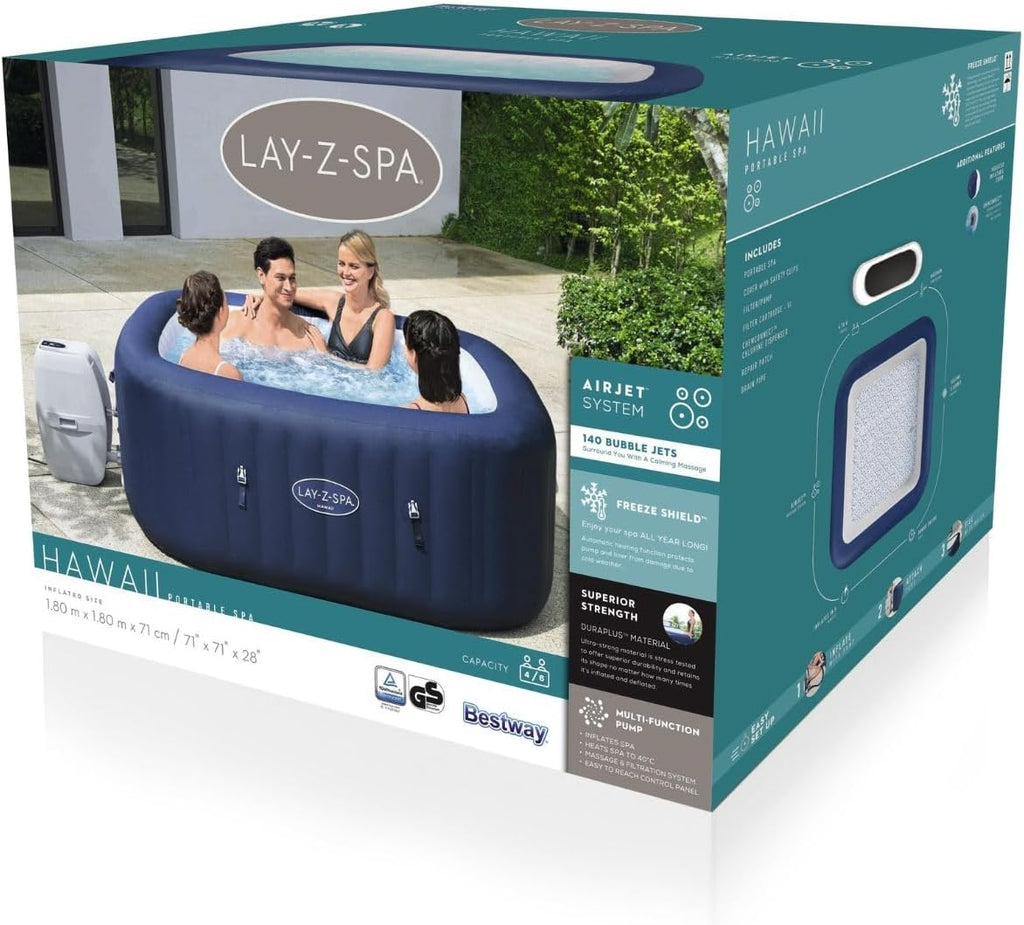 Spa gonflable rond Lay-Z-Spa® Miami Airjet2 - 4 personnes