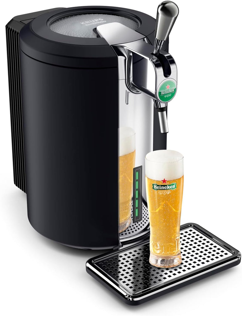 Krups Beertender Compact Ultimate machine à bière pression Mousse et température parfaites Fûts 5 L YY5603FD