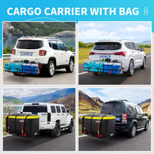 Load image into Gallery viewer, LWTURMRT Porte-Bagages d'attelage de 152,4 x 55,9 x 15,2 cm avec Sac de Chargement étanche (147,2 x 50,8 x 61 cm), Peinture de Cuisson résistante à la Rouille et matériau en Alliage d'acier