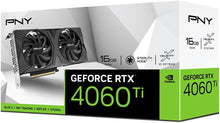 Load image into Gallery viewer, PNY GeForce RTX™ 4060 Ti 16GB Verto Dual Fan Edition Carte Graphique DLSS 3