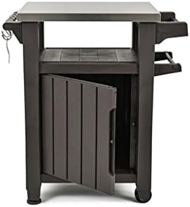 Mini desserte barbecue UNITY - Gris - 105 litres