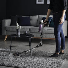 Load image into Gallery viewer, Rowenta X-Force Flex 9.60 Allergie Aspirateur balai sans fil,Filtration Anti-Allergènes,Puissant 100AW,Ultra Léger,Autonomie 45min RH2038WO,Noir / Violet