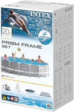 Load image into Gallery viewer, Intex piscine prism frame ronde tubulaire (ø)3,05 x (h)0,76m