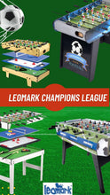 Load image into Gallery viewer, Leomark Champions Table de babyfoot Table en Bois Jeu de Football, Table de Baby-Foot, Baby Foot
