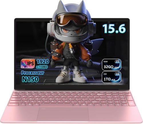 Pryloxen Ordinateur Portable Ultra-Fin 15 6