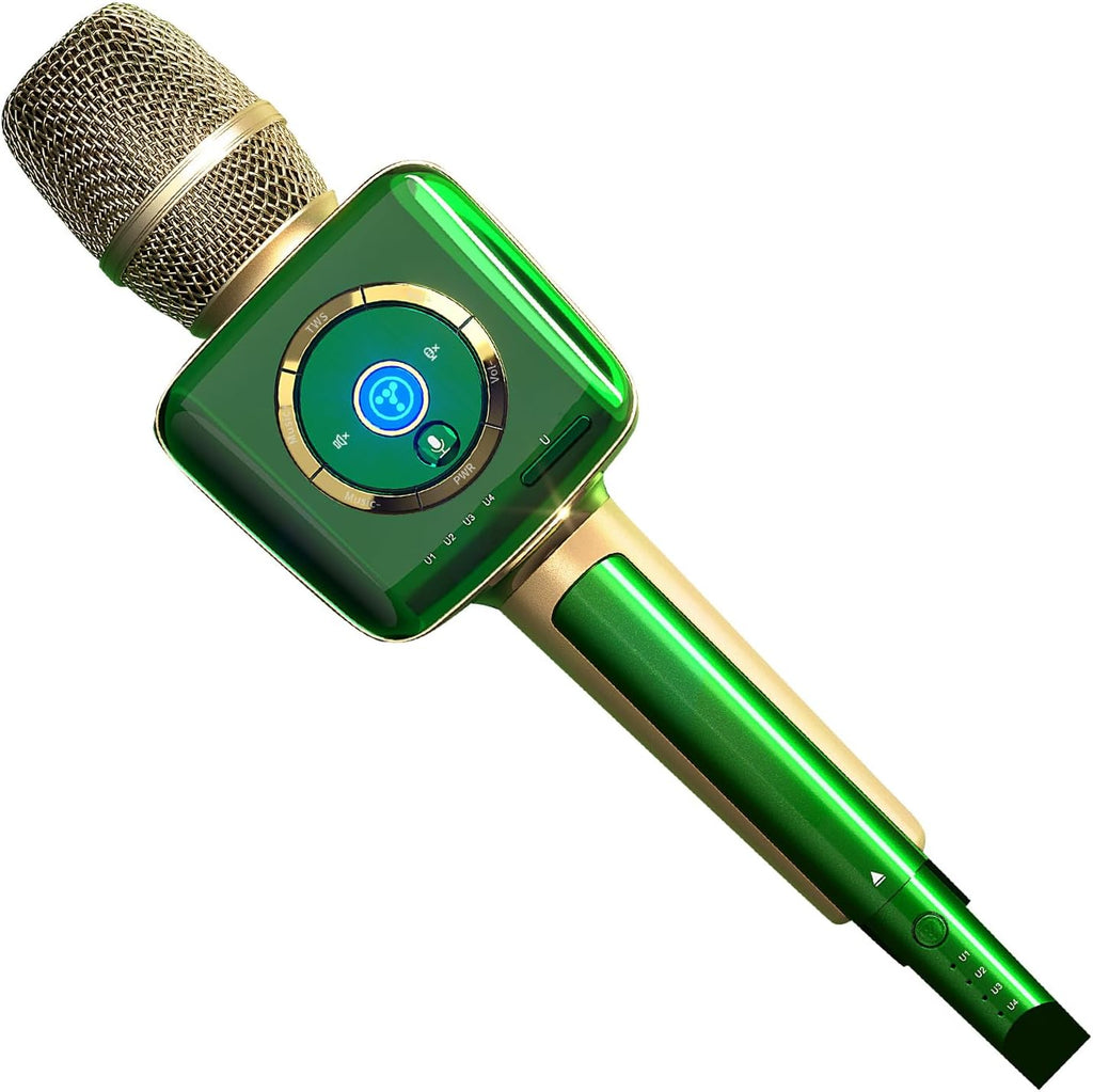 TOSING V1 Pro Professionnel 20W Machine karaoké pour Adultes/Microphone au lit,Récepteur U-Segment Lien vers Haut-Parleur Bluetooth Chanter AMP/TV/PC/Voitures/Smartphone