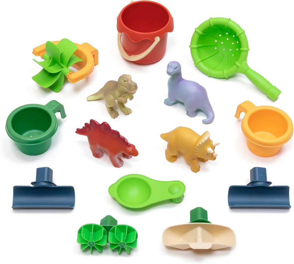 Rain Shower Splash Table d'eau avec 13 Accessoires - Bleu & Vert | Table Jeux d'eau | Table d檃ctivit pour Le Jardin,Table Activit Eau | Table d'eau Extrieur