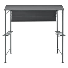 Load image into Gallery viewer, Tonnelle pavillon de barbecue 215 x 220 x 140 cm anthracite gris fonc 03_0008739 -