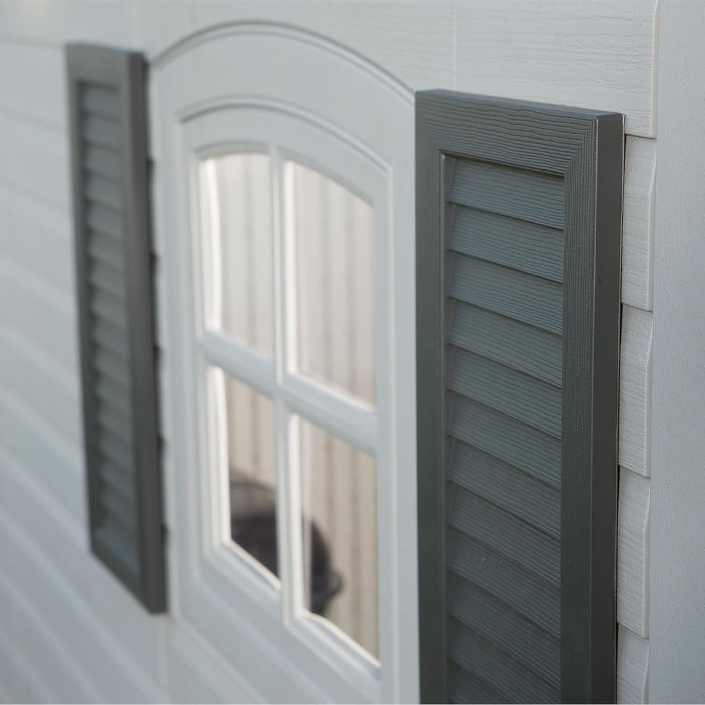Abri de Jardin Tan 132,7 x 204,4 x 227,9 cm