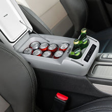 Load image into Gallery viewer, Réfrigérateur Congélateur de Voiture 12L Portable Compresseur -20°C à +10°C Ampoules LED 2 Porte-gobelets 23x53x36cm -
