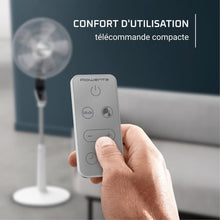 Load image into Gallery viewer, Rowenta Turbo Silence Extreme Ventilateur sur pied, Puissant, Silencieux, Écoénergétique, Design, Timer 12h, Télécommande VU5690F0