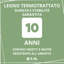 Load image into Gallery viewer, Pergola per Auto in Legno Termotrattato 3 x 5 m -