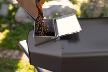 Load image into Gallery viewer, Mimiuo Four à Pizza Noir au Charbon de Bois pellets, Four à Bois Premium pour Jardin avec système de Rotation Automatique, avec Pelle et Pierre à Pizza (Tisserie W-Oven Series)