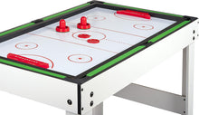 Load image into Gallery viewer, Leomark Table 4 Jeux en 1 - Billard, babyfoot, Hockey de Table et ping-Pong Table à Jouer Multifonction Table multijeux Dim: 120 x 61 x 82 (Hauteur) cm