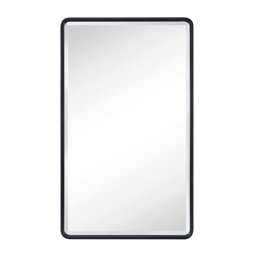 17 Stories 00231094FAB043DAABAEACD0DC4046DE Farmhouse Recessed Metal Bathroom Medicine Cabinets with Mirror with Adjustable Tempered Glass Shelves