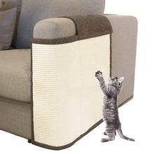 Load image into Gallery viewer, Oroonoko Cat Scratch Furniture Protector with Natural Sisal for Protecting Couch Sofa Chair Furniture Brown Color